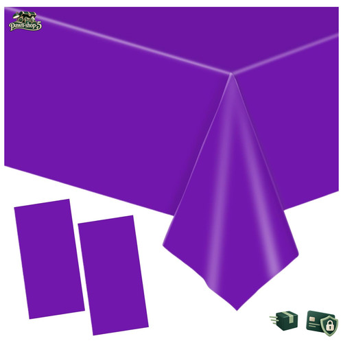 Einweg tischdecke violett - einweg,