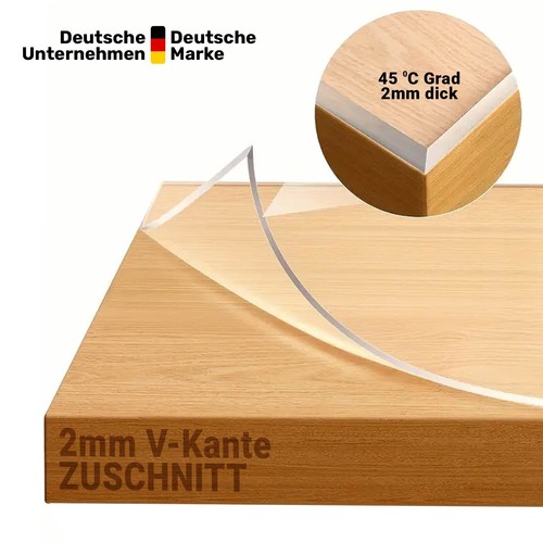 Tischfolie 2mm transparent - 2mm,