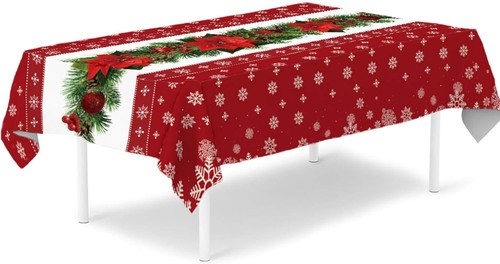 Weihnachtstischdecke 180x140