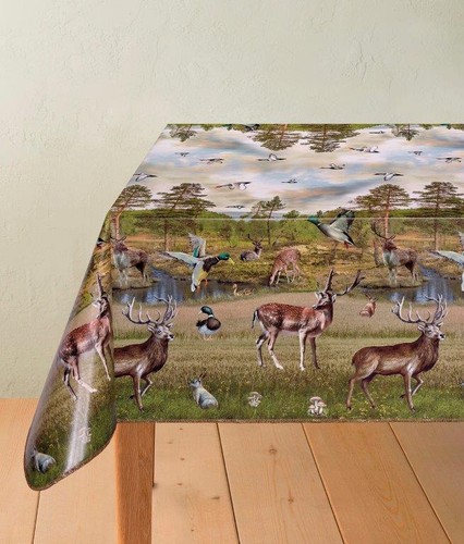 Pvc tischdecke wild meterware - pvc,